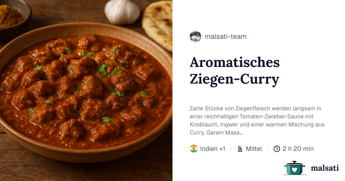 Ziegen Curry Rezept Aus St Helena Malsati 